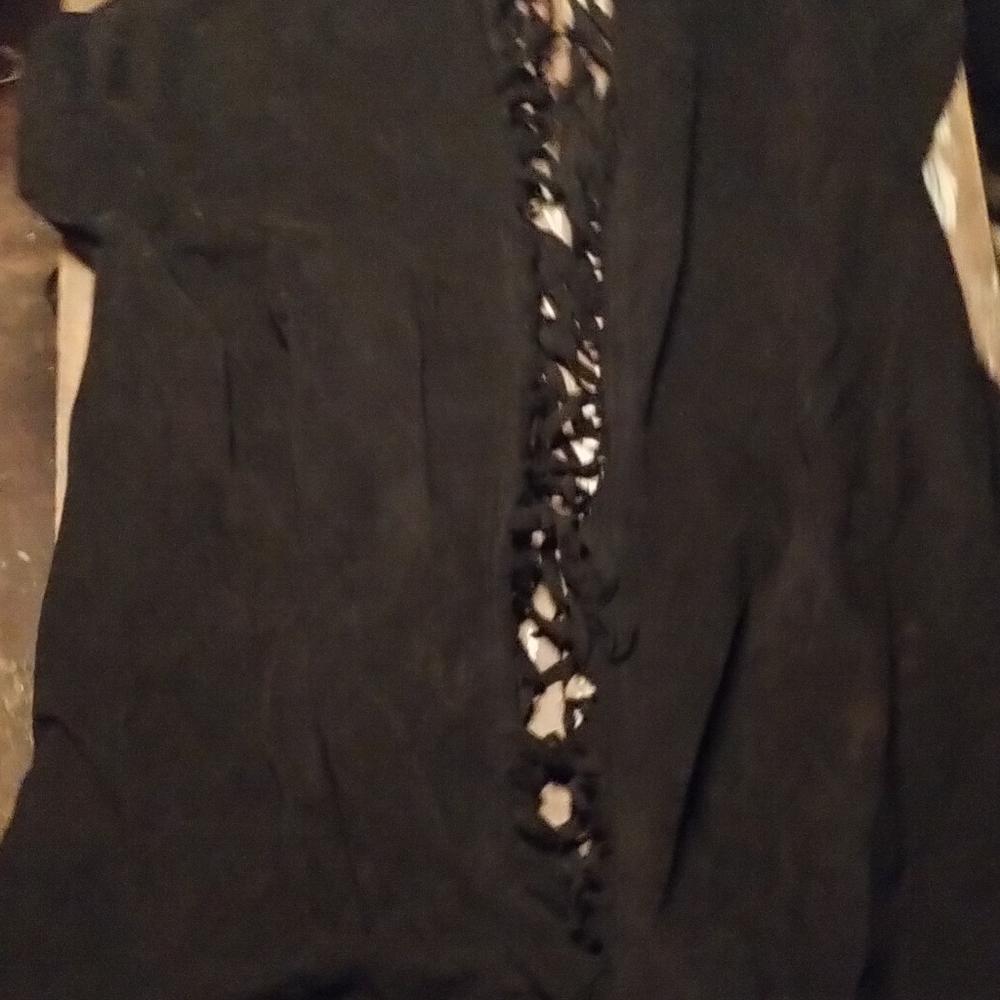 Black Western Chaps - image 5